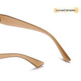 Cat-Eye Anti-Blue Light Glasses – TR90 Butterfly Frames for Small Faces, Myopia-Ready