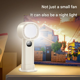 Portable Handheld & Desktop Mini Fan, Silent Cooling