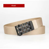 Unisex Sports Outdoor Nylon Fabric Belt with Automatic Iron Buckle – Casual