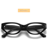 Cat-Eye Anti-Blue Light Glasses – TR90 Butterfly Frames for Small Faces, Myopia-Ready