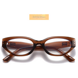 Cat-Eye Anti-Blue Light Glasses – TR90 Butterfly Frames for Small Faces, Myopia-Ready