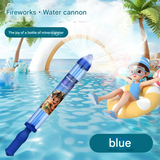 Upgraded Fireworks Water Gun – Handheld Push-Pull Sprinkler Toy for Outdoor Play