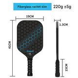 Carbon Fiber Pickleball Racket – Lightweight Professional Paddle for Adults & Kids