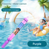 Upgraded Fireworks Water Gun – Handheld Push-Pull Sprinkler Toy for Outdoor Play
