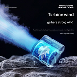 Portable Waist Clip Fan – USB Rechargeable, Hands-Free Cooling