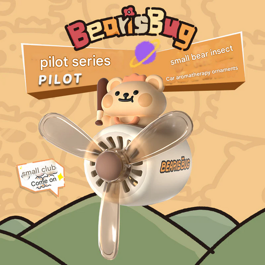 Cartoon Car Air Freshener Clip – Ocean Scent Car Vent Perfume