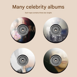 Mini Retro Tape Recorder Keychain – Music Box with Sound Playback (With 4 Disc)