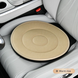 360° Rotating Car Seat Cushion – Breathable Support for Seniors & Pregnant Women