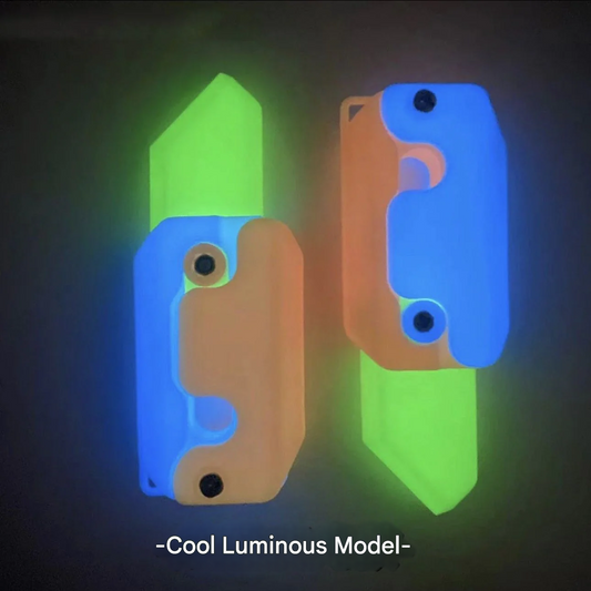 Luminous 3D Carrot Knife Toy – Anti-Anxiety Fidget Decompression Toy for Kids