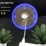 USB Luminous Fan with Flash Text