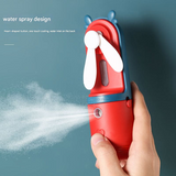 Portable USB Mini Fan & Humidifier – Cute Pet Design