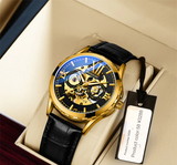 Automatic Mechanical Men's Watch – Waterproof & Luminous