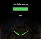 Automatic Mechanical Men's Watch – Waterproof & Luminous