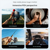 Magnetic Phone Neck Mount – Hands-Free Mobile Holder for POV Filming & Travel