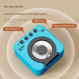 Mini Retro Tape Recorder Keychain – Music Box with Sound Playback (With 4 Disc)