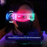 Colorful LED Luminous Party Glasses