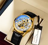 Automatic Mechanical Men's Watch – Waterproof & Luminous