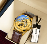 Automatic Mechanical Men's Watch – Waterproof & Luminous