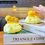 Milk Dragon Night Light – Adjustable Brightness, Eye Protection Table Lamp