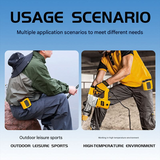 Powerful Waist-Hanging Fan – Portable USB Rechargeable Fan