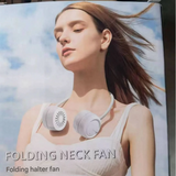 Foldable Hanging Neck Fan – Ultra-Quiet, USB Rechargeable, Hands-Free