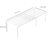 Retractable Kitchen Cabinet Organizer Rack – 2-Tier Carbon Steel Shelf