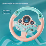 Interactive Baby Steering Wheel Toy with Lights & Sounds – Educational Car Simulator