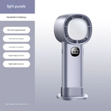 Portable Handheld & Desktop Mini Fan, Silent Cooling