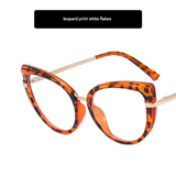 Classic Cat Eye Anti-Blue Light Glasses for Women – TR90 Retro Flat Frame