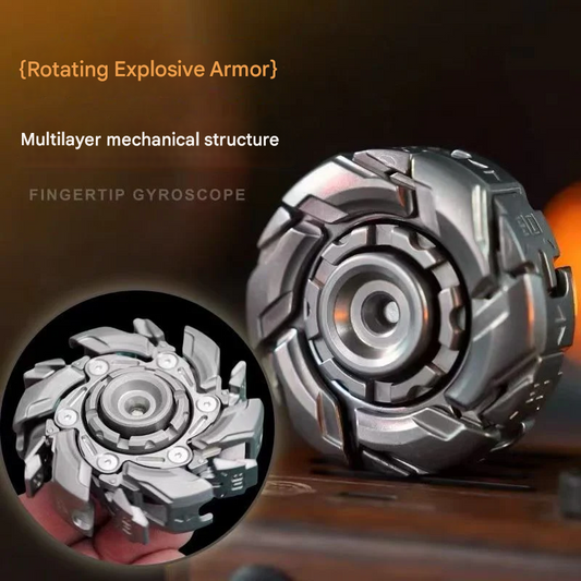 Magnetic Fingertip Gyroscope Toy – Rotating Fidget Spinner for Teens