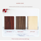 Wooden LED Folding Book Lamp – Night Light