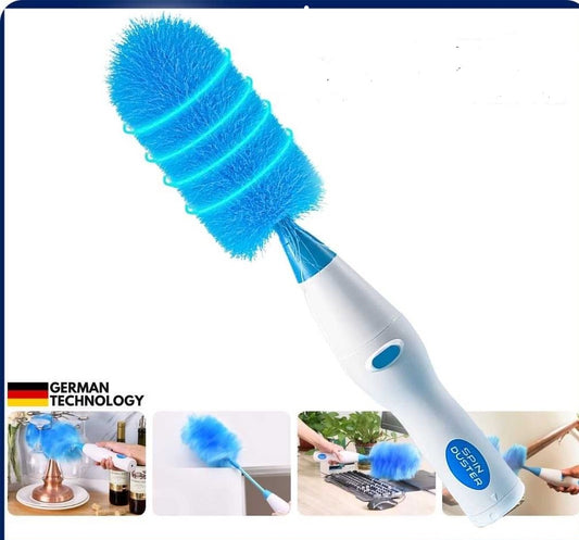 Electric Duster – 360° Automatic Rotating Dust Cleaner for Home & Office