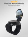 360° Rotating Bike Rearview Mirror with Adjustable Wrist Strap – Wide-Angle Cycling Safety Accessory