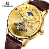 Men's Automatic Tourbillon Mechanical Watch, Waterproof