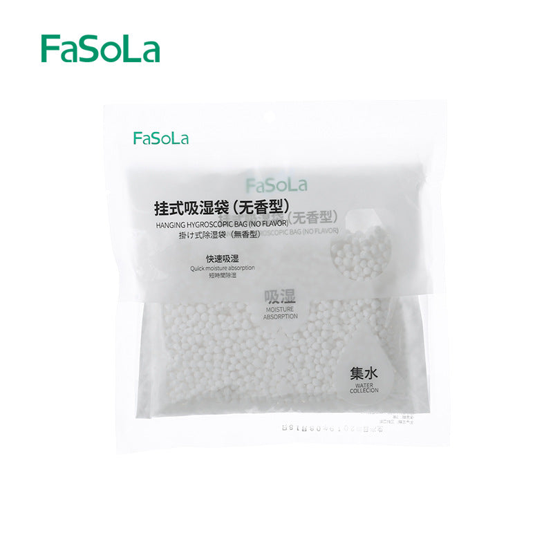 Fasola Hangable Moisture-Proof Agent Wardrobe Anti-Mold Dehumidifier Moisture Absorbent Bag Indoor Moisture-Proof Bag Desiccant