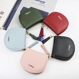 Pieru Women’s Mini Coin Purse – PU Leather Tassel Wallet