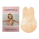Cross-border exclusive silicone breast patch invisible bra invisible underwear rabbit ears invisible silicone breast patch anti-sagging