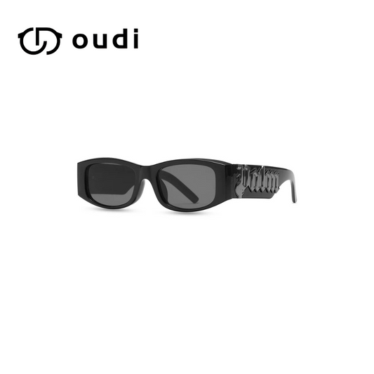 OUDI Small Frame Round Sunglasses – Gradient UV400 Fashion Shades