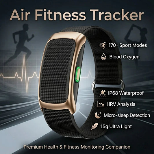 Smart Fitness Bracelet – Heart Rate & Sleep Monitoring Band with Long Battery Life