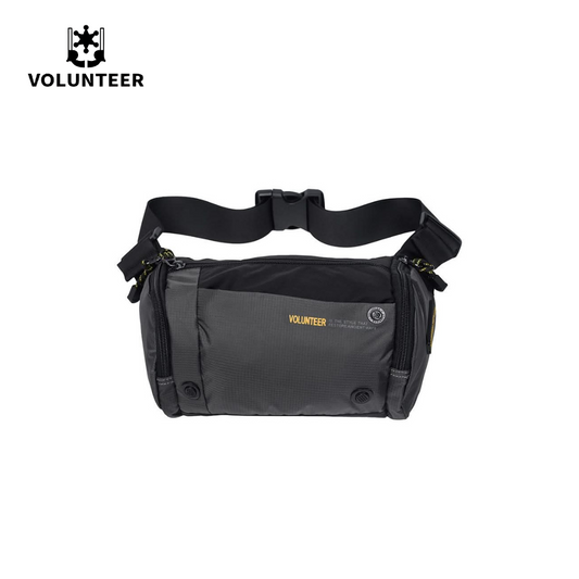 Volunteer Men’s Oxford Cloth Chest Bag – Lightweight Waist & Shoulder Sling Bag