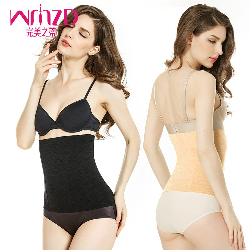 Seamless Body Shaping Underwear Belly Tinting Belt Slimming Waist Reducing Belly Postpartum Body Waistband Recover Body Shaping Belt for Women