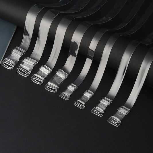 Transparent Shoulder Strap Invisible Shoulder Strap Bra Strap Frosted Plastic Widened Invisible Strap Non-magnetic Adjustable Type Inner Wear Strap Anti-slip