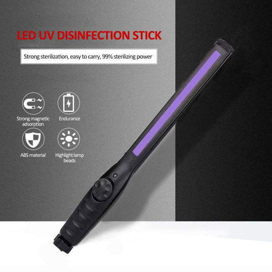 Led Uv Disinfection Stick Handheld Uv Disinfection Lamp Germicidal Lamp Portable Uvc Germicidal Stick