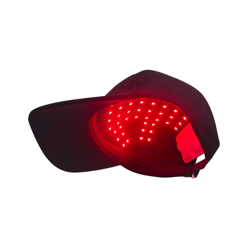 Amazon Red Light Hair Growth Cap Infrared Light Hair Care Cap Blue Light Purple Light Nourishing Scalp Led Hair Health Device