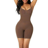 Cross-Border One-Piece Shapewear for Women, Butt-Lifting, Tummy-Tucking, Open-Crotch Shaping Camisole, Elastic Waist-Cinching, Leg-Slimming Shapewear