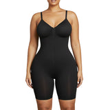 European and American Cross-Border Foreign Trade Hot-Selling Shapewear Sexy High-Elastic Zipper Strap Waist-Slimming Body-Shaping Jumpsuit for Women