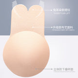 Cross-border exclusive silicone breast patch invisible bra invisible underwear rabbit ears invisible silicone breast patch anti-sagging
