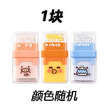Morning Light Rolling Eraser with Cute Animal Shapes, Dual-Head Eraser, Two-In-One Erasing and Debris Collection, Clean Eraser for Students