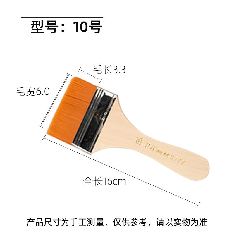 Nylon Hair Oil Painting Brushes, Red Handle Brushes, Watercolor Gouache Brushes, Industrial Children's Painting Brushes, Wholesale
