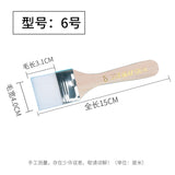 Nylon Hair Oil Painting Brushes, Red Handle Brushes, Watercolor Gouache Brushes, Industrial Children's Painting Brushes, Wholesale